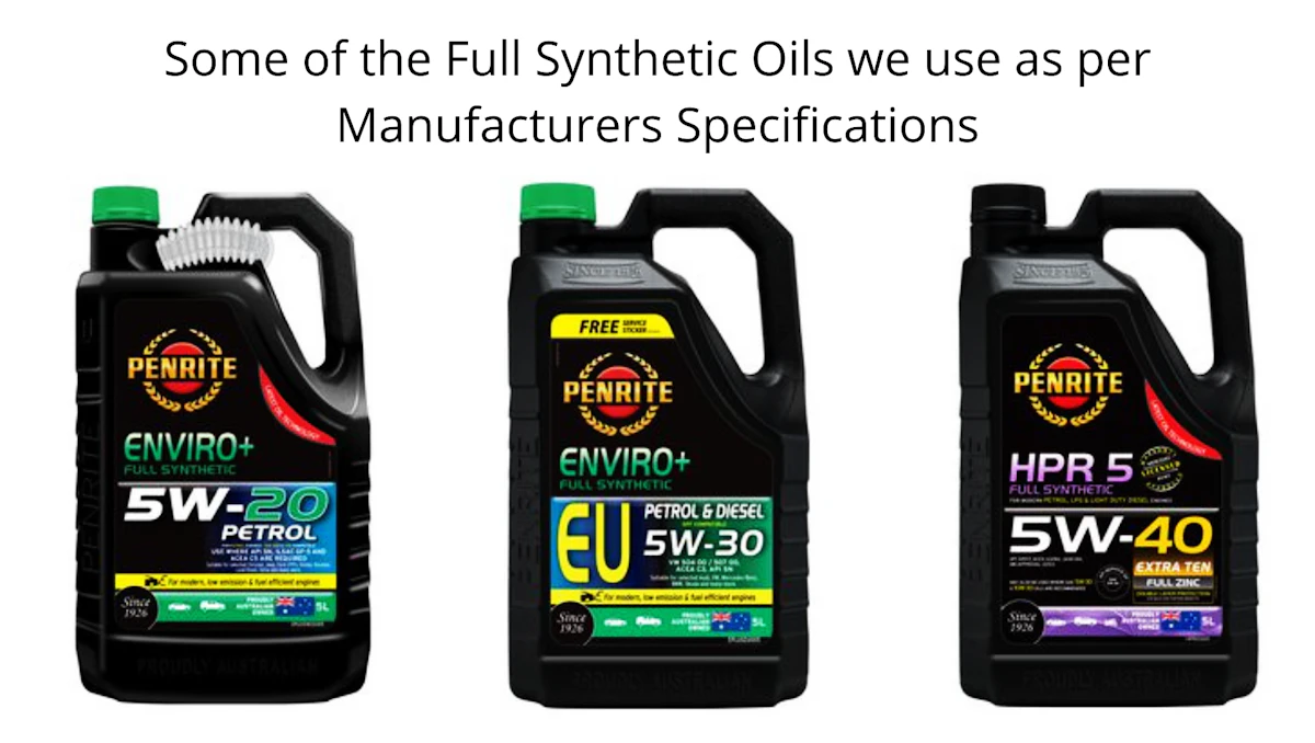 examples of synthetic oils